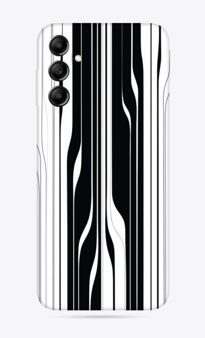 Samsung-A14 Abstract Black & White Mobile Skins