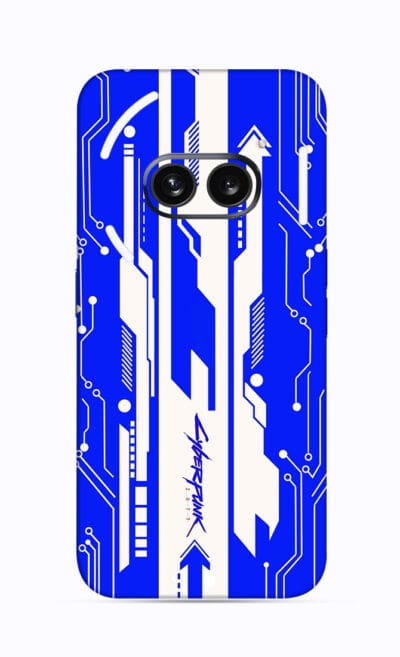 Nothing Phone 2a-Blue Cyberpunk Mobile Skin