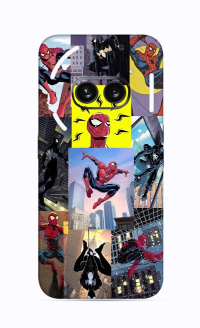 Nothing Phone 2a-  Comic-Spiderman Mobile Skin