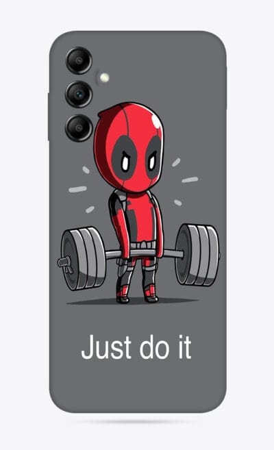 Samsung A14 Deadpool Deadlift Mobile Skin