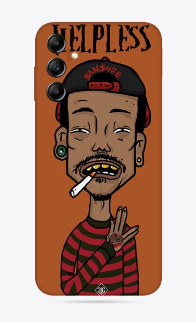 Samsung A14 Helpless-Smoker Mobile Skin