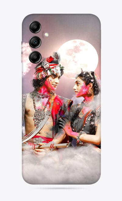 Samsung-A14 Lord Radha-Krishna Mobile Skin