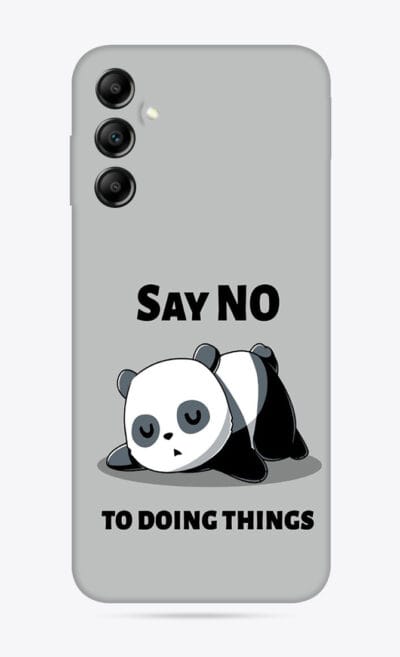 Samsung-A14 Say No Panda Mobile Skin