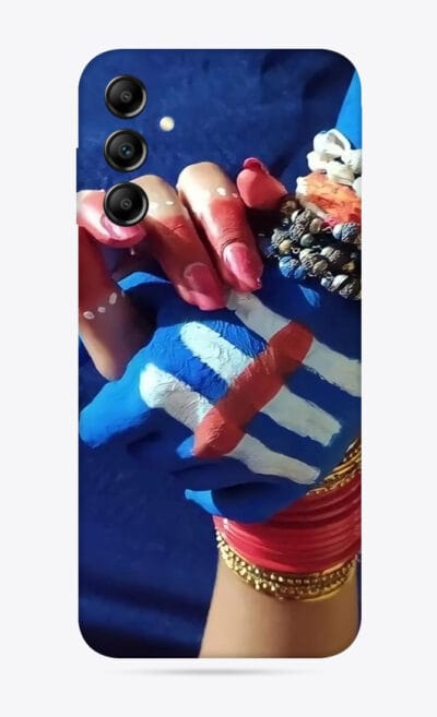 Samsung-A14 Shiv Parvati Hold Hand Mobile Skin