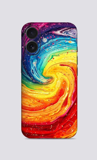iPhone 16-  Colorful-Abstract Mobile Skin