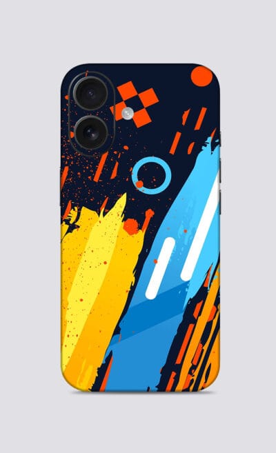 iPhone 16-  Colorful-Pattern Mobile Skin