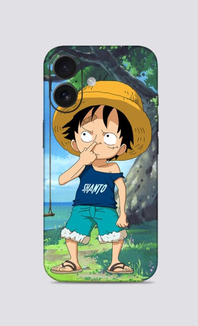 iPhone 16-  Kid Luffy Mobile Skin