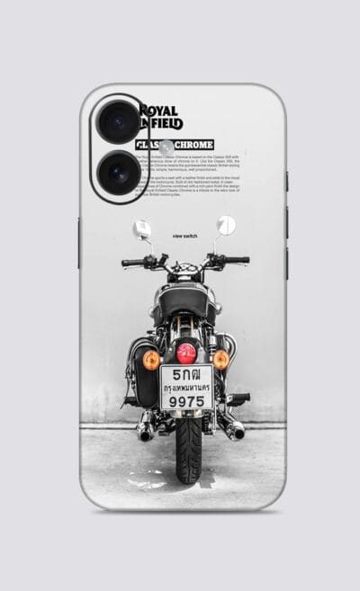 iPhone 16-  Royal Enfield Classic Mobile Skin