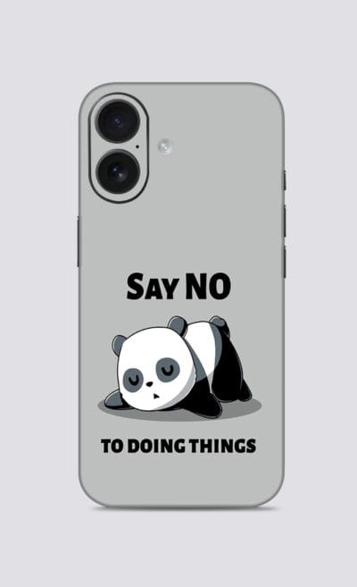 iPhone 16-  Say No Panda Mobile Skin