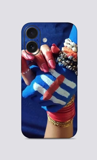 iPhone 16-  Shiv Parvati Hand Mobile Skin